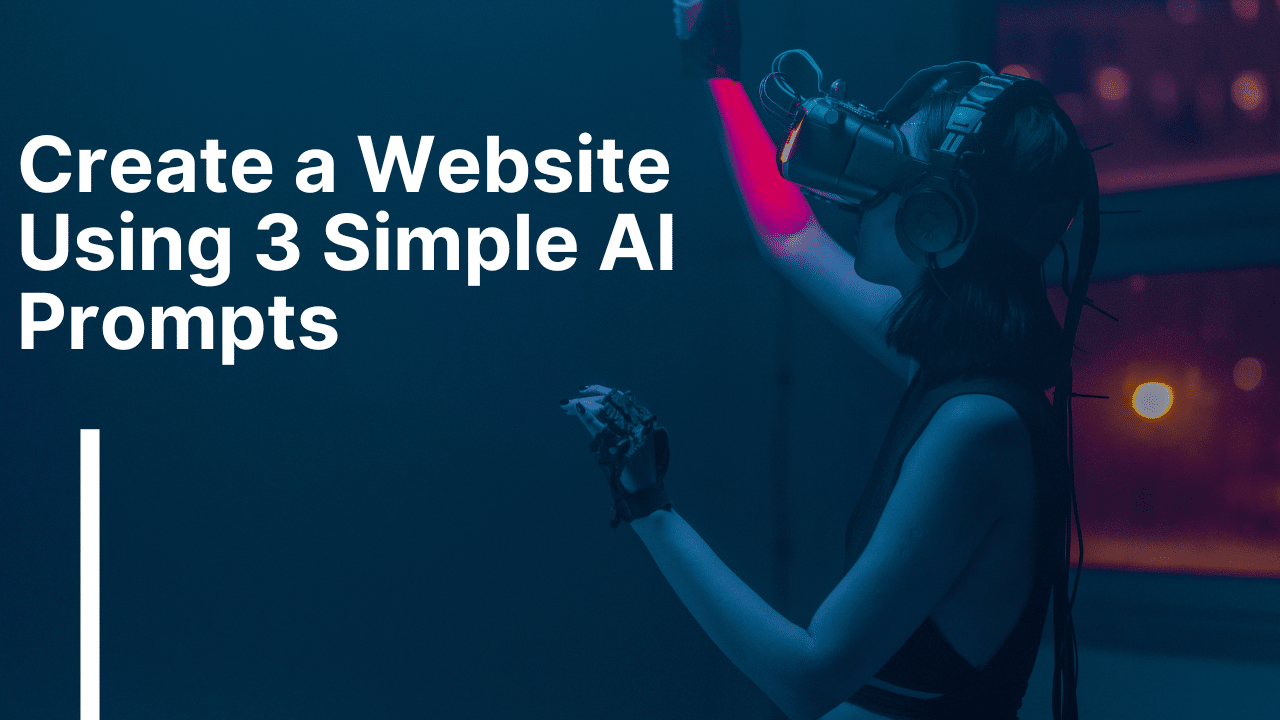 How To Build a Simple Business Website Using AI